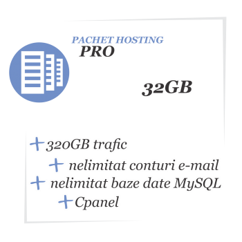 Pachet hosting PRO 32GB